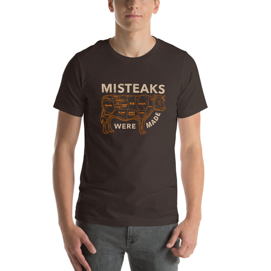 Misteaks Were Made Cow funny t-shirt